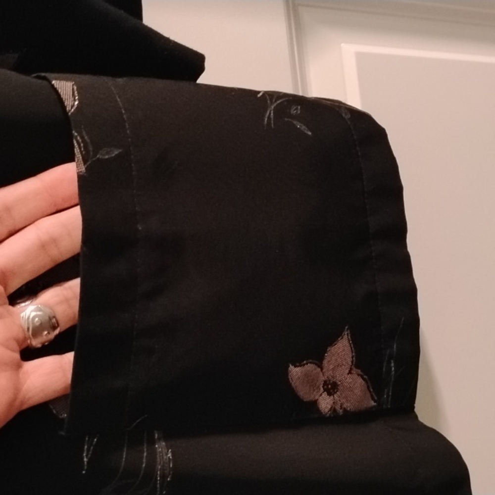 Maggie Barnes Elegant Black Jacket Like new Size 2X - Picture 6 of 7